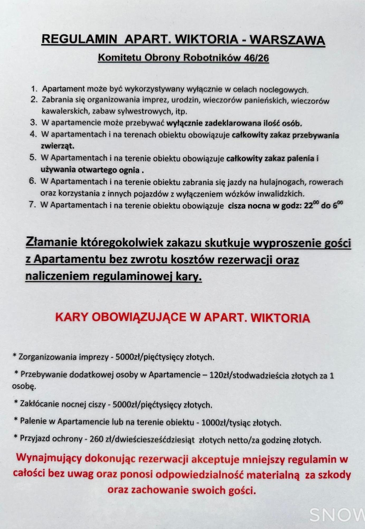 Apart Wiktoria Varşovia Exterior foto